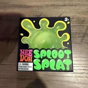 NeeDoh Sploot Splat Squishy- Yellow